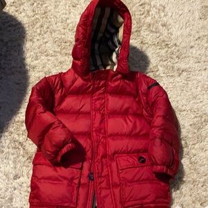 Authentic Burberry coat Toddler size 3T